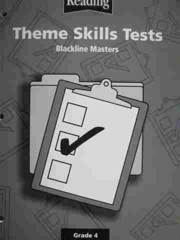 (image for) Reading 4 Theme Skills Tests Blackline Masters (P)