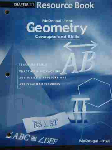 (image for) Geometry Concepts & Skills Chapter 11 Resource Book (P)