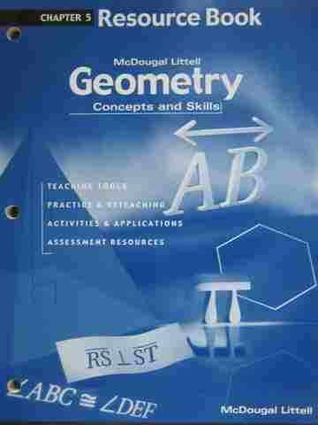 (image for) Geometry Concepts & Skills Chapter 5 Resource Book (P)