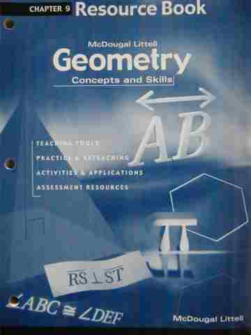 (image for) Geometry Concepts & Skills Chapter 9 Resource Book (P)