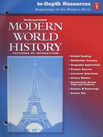 (image for) Modern World History In-Depth Resources Unit 1 (P) - Click Image to Close