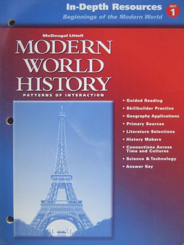 (image for) Modern World History In-Depth Resources Unit 1 (P)