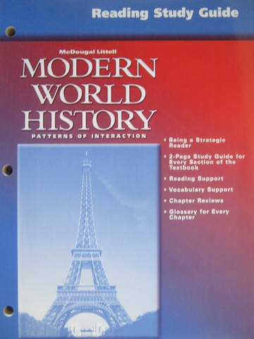 (image for) Modern World History Reading Study Guide (P)