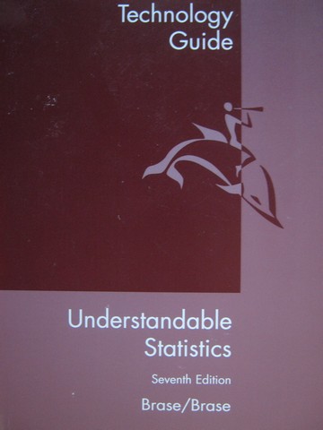 (image for) Understandable Statistics 7th Edition Technology Guide (P)