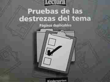 (image for) Lectura K Pruebas de las destrezas del tema (P)