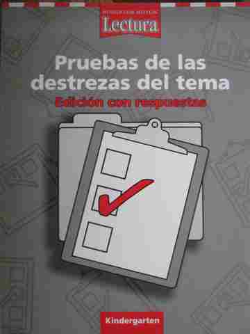 (image for) Lectura K Pruebas de las destrezas del tema (P)