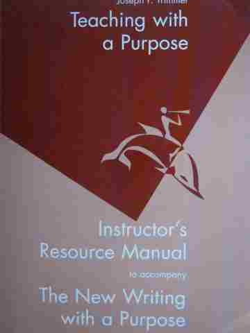 (image for) New Writing with a Purpose 14th Edition AP Edition IRM (TE)(P)