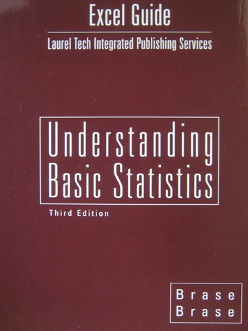 (image for) Understanding Basic Statistics 3rd Edition Excel Guide (P)