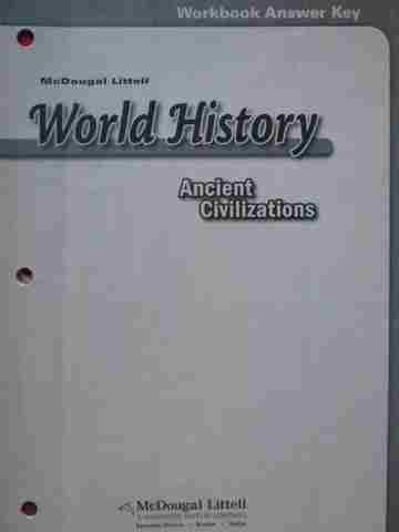 (image for) ML Ancient Civilizations Workbook Answer Key (P)