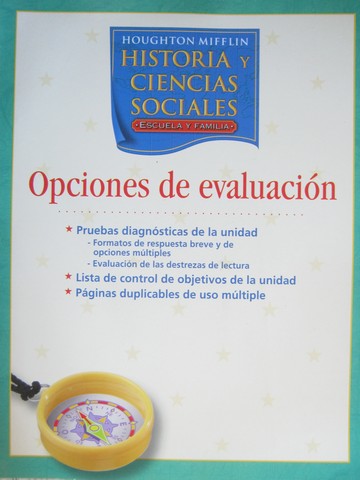 (image for) Historia y ciencias sociales 1 Opciones de evaluacion (P)
