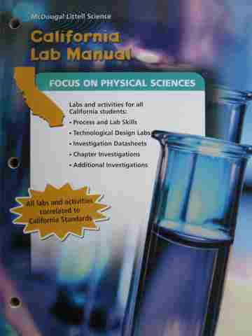 (image for) Focus on Physical Sciences Lab Manual (CA)(P)