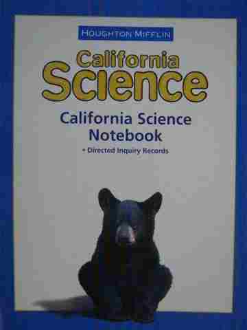 (image for) California Science 4 Science Notebook (CA)(P)