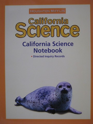 (image for) California Science 5 Science Notebook (CA)(P)