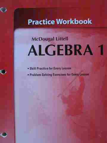 (image for) Algebra 1 Practice Workbook (P)
