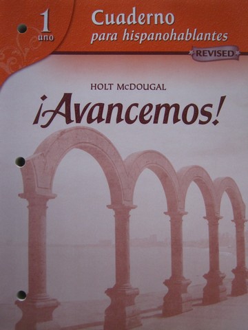 (image for) Avancemos! 1uno Revised Cuaderno para hispanohablantes (P)