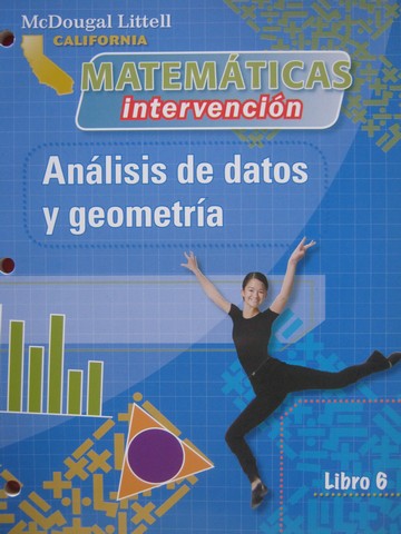(image for) California Matematicas Intervencion 6 Analisis de datos y (CA)(P