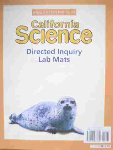 (image for) California Science 5 Directed Inquiry Lab Mats (CA)(P)