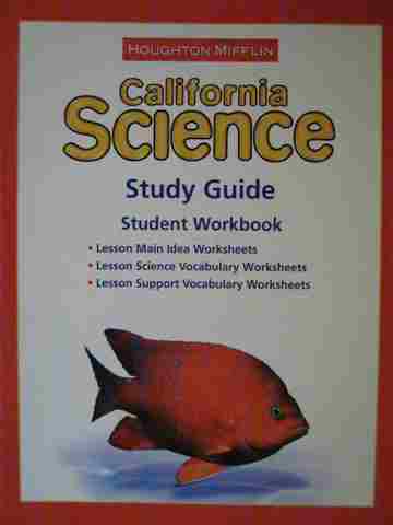 (image for) California Science 2 Study Guide Student Workbook (CA)(P)