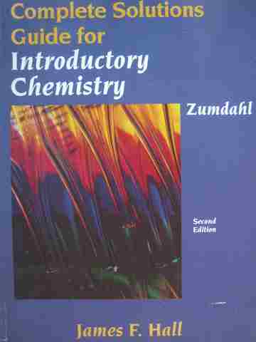 (image for) Introductory Chemistry 2nd Edition Complete Solutions Guide (P)