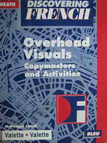 (image for) Discovering French Bleu Overhead Visuals Copymasters (P)