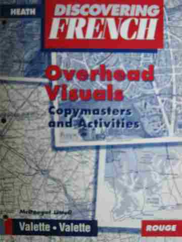 (image for) Discovering French Rouge Overhead Visuals Copymasters (P)