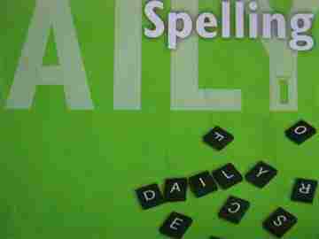 (image for) Daily Spelling 1 TM (TE)(Spiral)