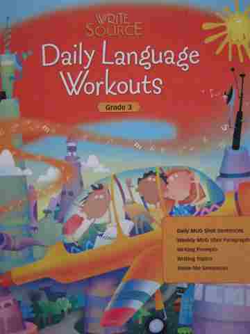(image for) Write Source 3 Daily Language Workouts (Spiral) by Sebranek,