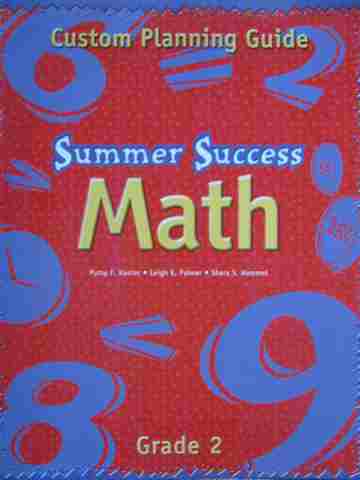 (image for) Summer Success Math 2 Custom Planning Guide (P) by Kanter,
