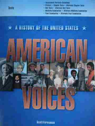 (image for) American Voices A History of the United States Tests (P)