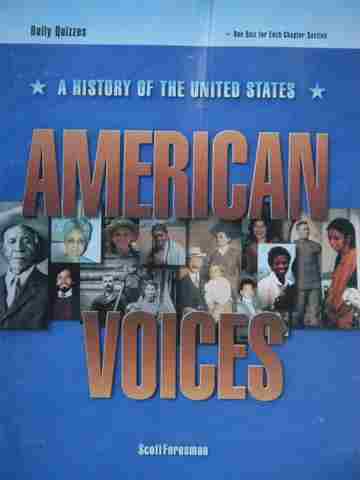 (image for) American Voices A History of the United States Daily Quizzes (P)