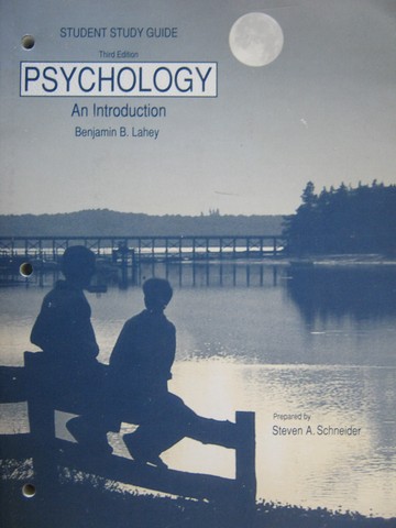 (image for) Psychology An Introduction 3rd Edition Student Study Guide (P)