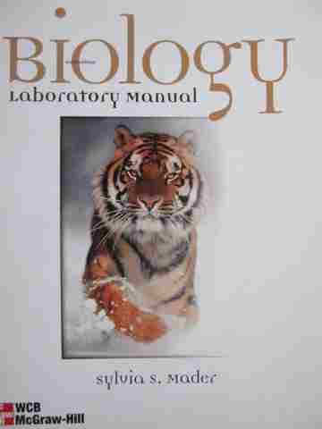 Biology 6th Edition Laboratory Manual (Spiral) by Mader (image for) Biology 6th Edition Laboratory Manual (Spiral) by Mader