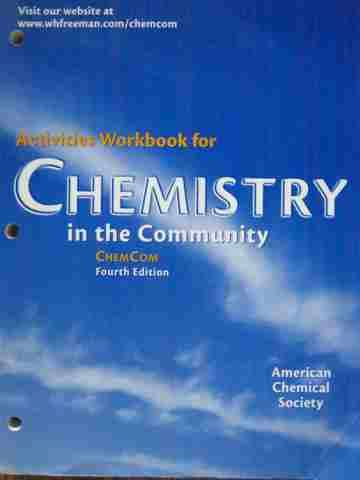(image for) Chemistry in the Community 4th Edition Activities Workbook (P)