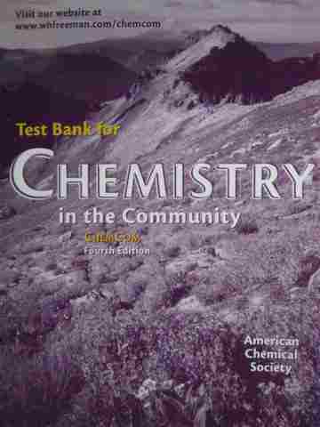 (image for) Chemistry in the Community ChemCom 4th Edition Test Bank (P)