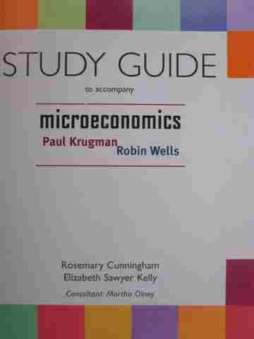(image for) Microeconomics Study Guide (P) by Cunningham & Kelly