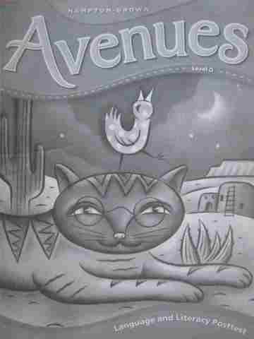 (image for) Avenues Level D Language & Literacy Posttest (P)