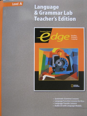 (image for) Edge Level A Language & Grammar Lab TE (TE)(P) by Moore, Short,