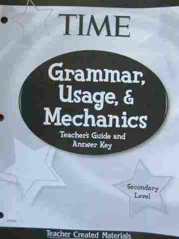 (image for) Time for Kids Secondary Grammar Usage & Mechanics TG (TE)(P)