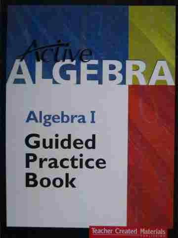 (image for) Active Algebra Algebra I Guided Practice Book (P) by Edgar