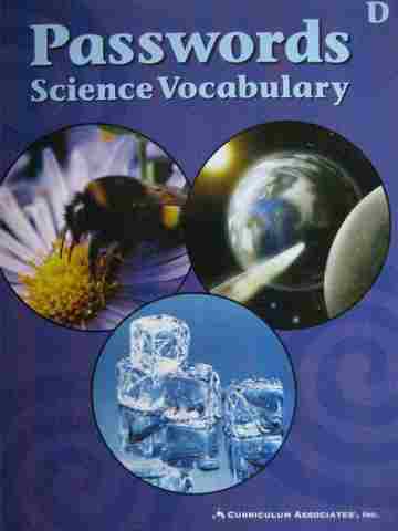 (image for) Passwords Science Vocabulary D (P)
