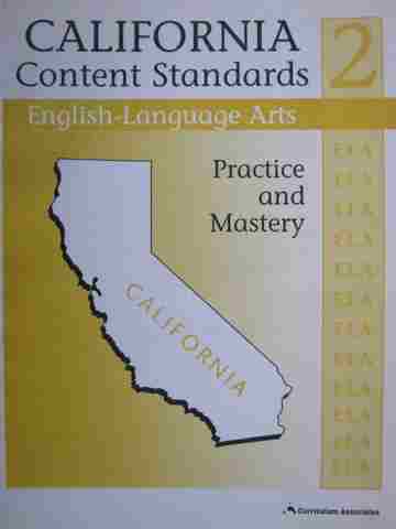 (image for) California Content Standards 2 English-Language Arts (CA)(P)