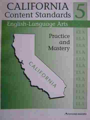 (image for) California Content Standards 5 English-Language Arts (CA)(P)