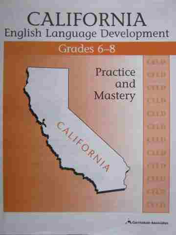 (image for) California English Language Development Grades 6-8 (CA)(P)