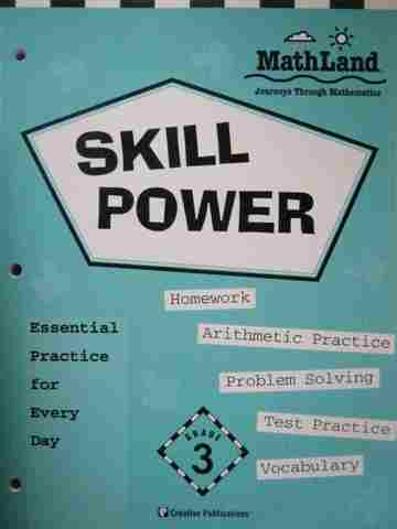 (image for) MathLand 3 Skill Power (P) by Brodie, Irvine, Reak, Roper,