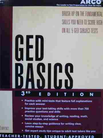(image for) GED Basics 3rd Edition (P) by Nancy Lawrence
