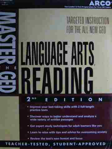 (image for) Master the GED Language Arts Reading 2nd Edition (P)