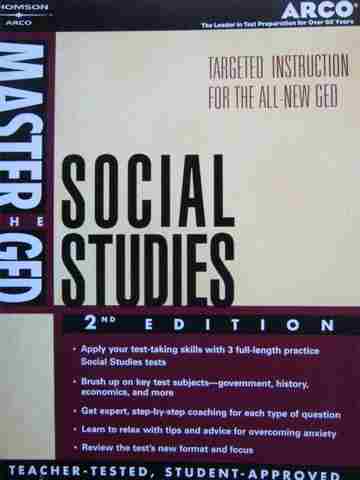 (image for) Master the GED Social Studies 2nd Edition (P)