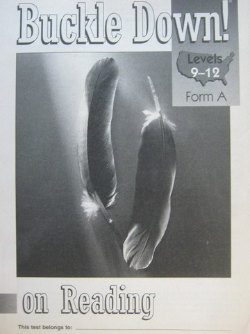 (image for) Buckle Down on Reading Levels 9-12 Form A (P)