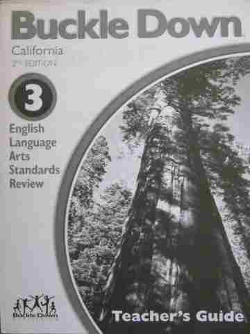 (image for) Buckle Down 3 English Language Arts Standards 2e TG (CA)(TE)(P)