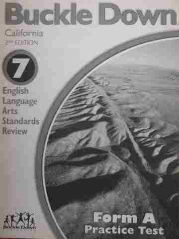 (image for) Buckle Down 7 English Language Arts Standards Review 2e A(CA)(P)